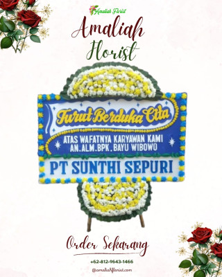 Papan Bunga Duka di Tanjung Raman
