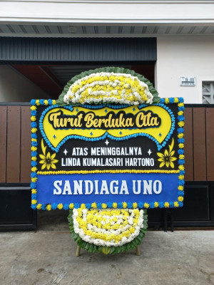 Papan Bunga Duka di Tanjung Raman